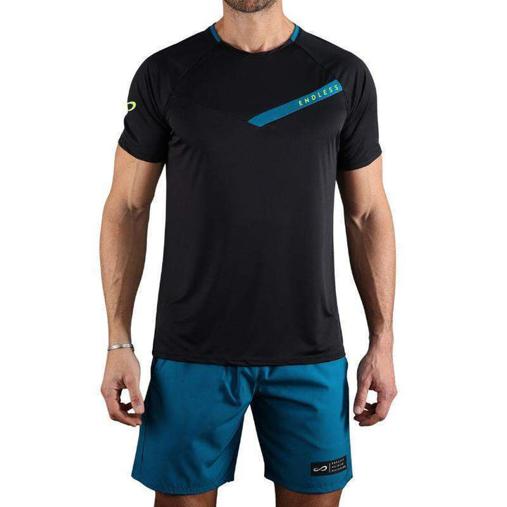 Camiseta Endless Tracer Preto Gasolina