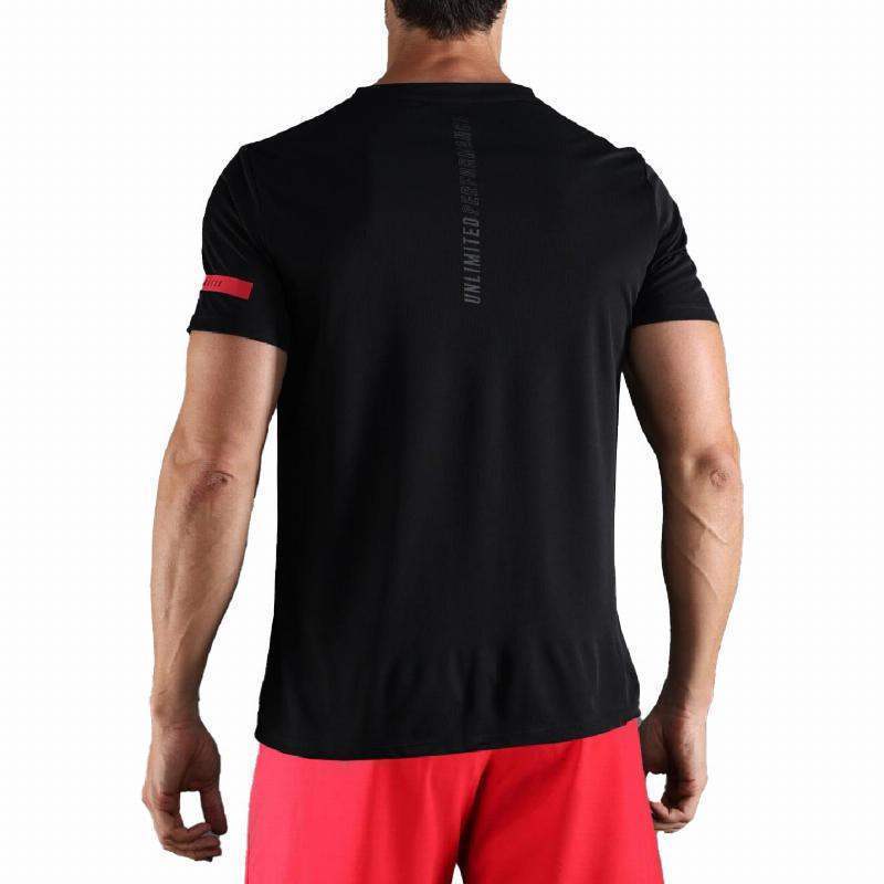 T-shirt Endless Unlimited Diamond II preto vermelho