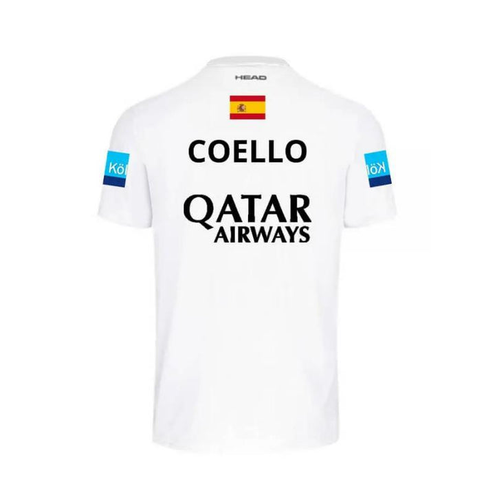 Head Camiseta Branca Arturo Coello
