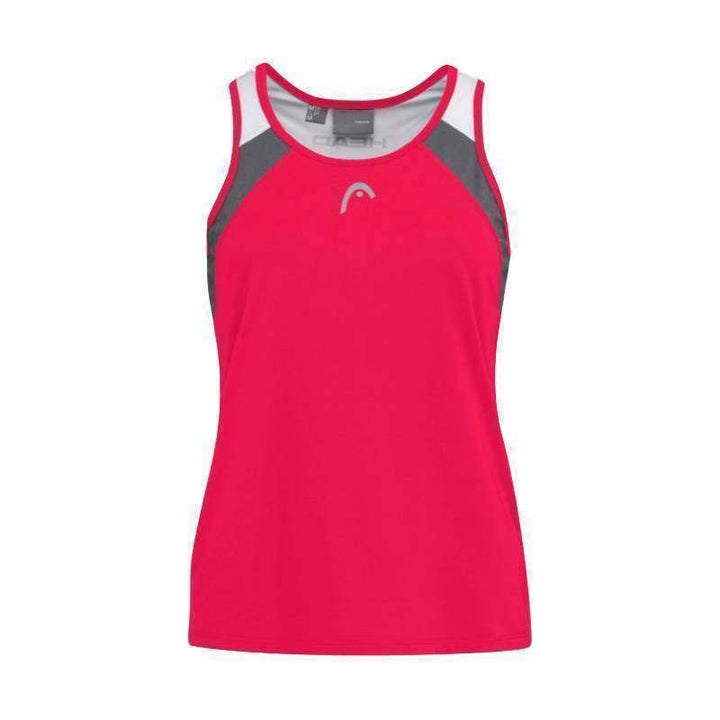 Camiseta Head Club 22 Top Magenta Mujer