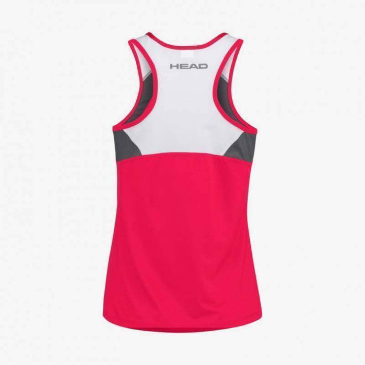 Camiseta feminina Head Club 22 Top Magenta