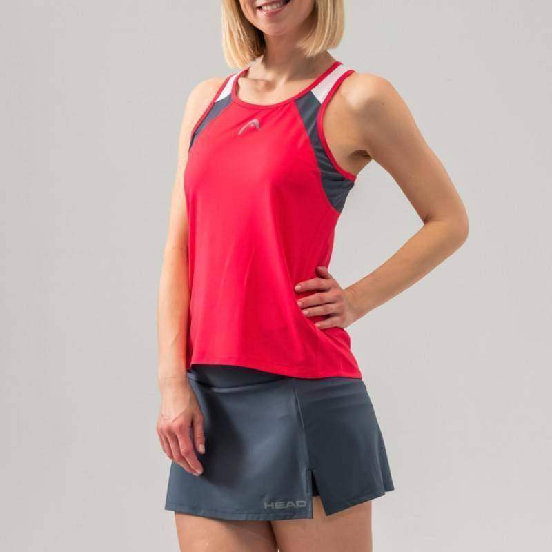 Camiseta feminina Head Club 22 Top Magenta