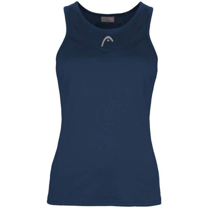 Camiseta feminina Head Easy Court azul escuro