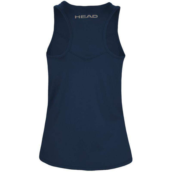 Camiseta Head Easy Court Azul Oscuro Mujer