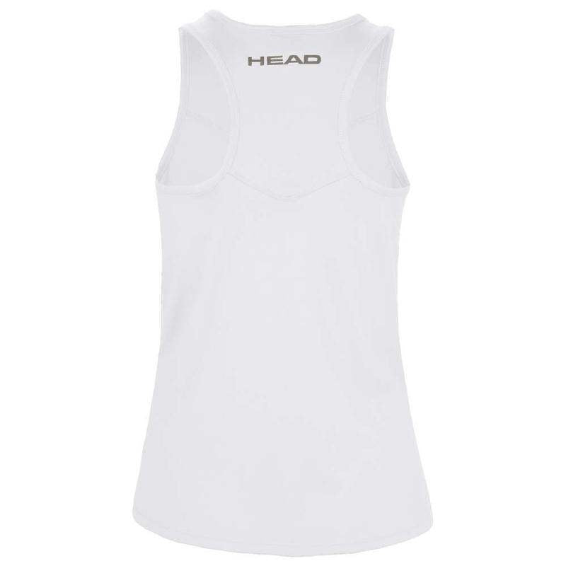 Camiseta feminina Head Easy Court branca