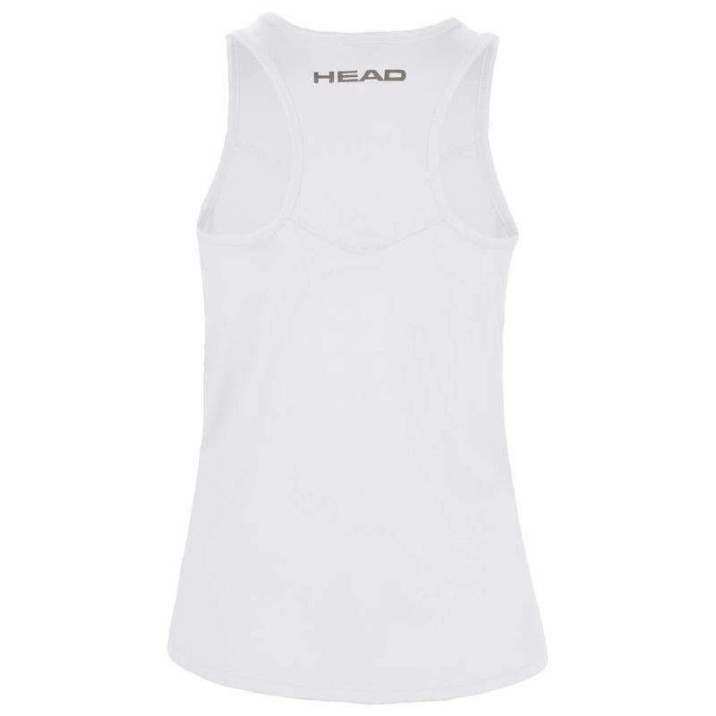 Camiseta Head Easy Court Blanco Mujer