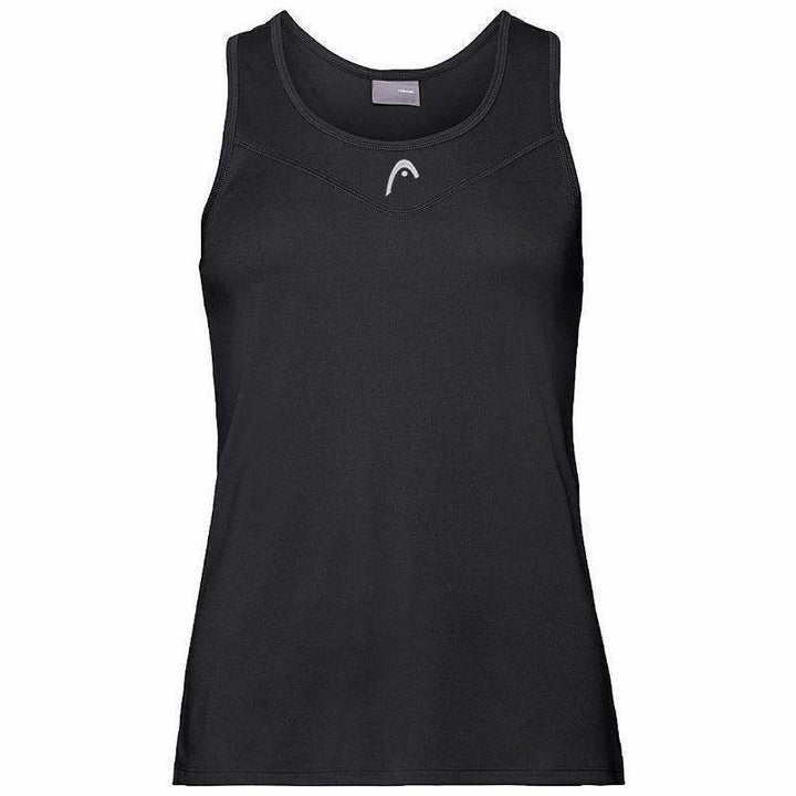 Camiseta feminina Head Easy Court preta