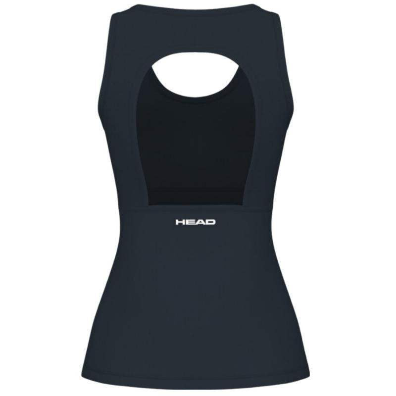 Camiseta feminina Head Move azul marinho