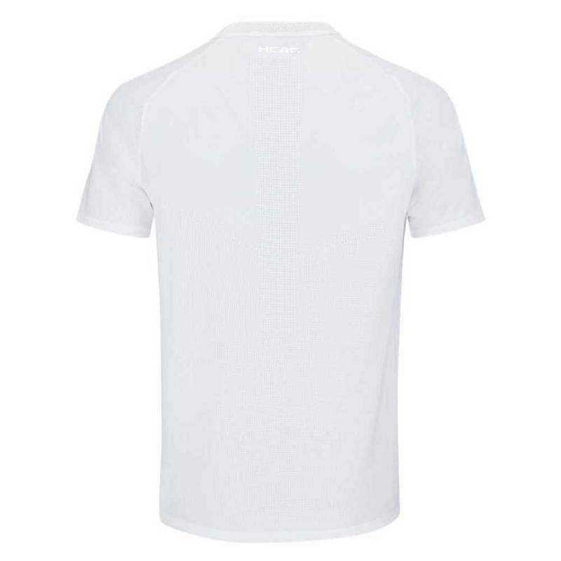 Head Performance White Green Print T-shirt