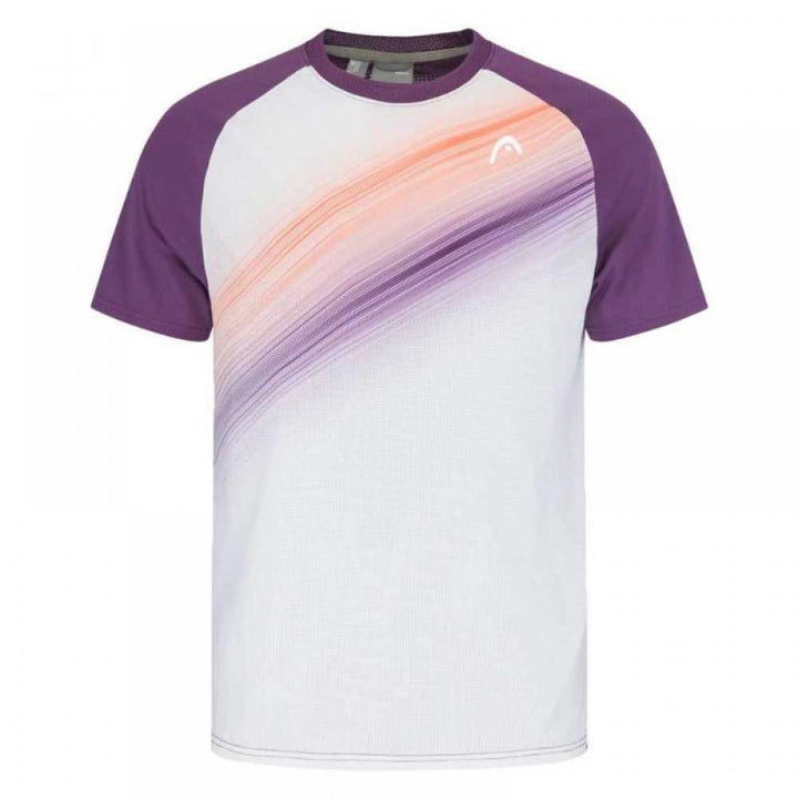 Head Performance Lilac Print T-shirt