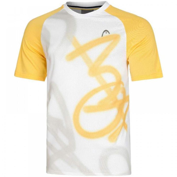 Camiseta Head Performance New York Branco Banana