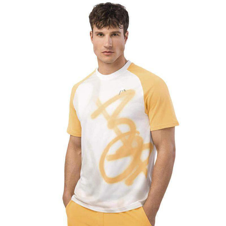 Head Performance New York T-shirt White Banana