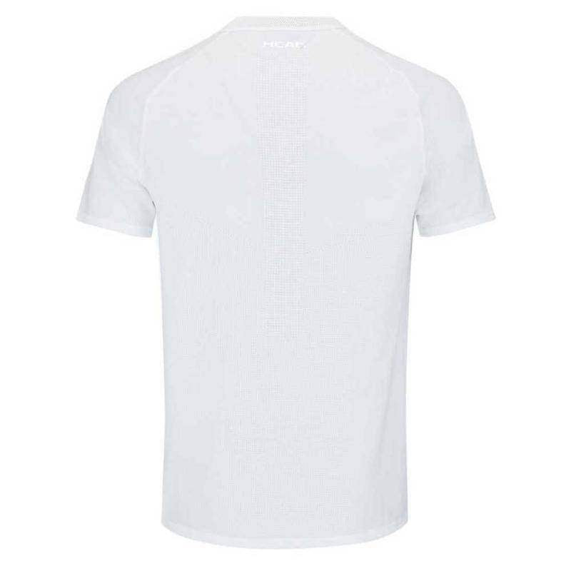 Head Camiseta Branca com Estampa Performance