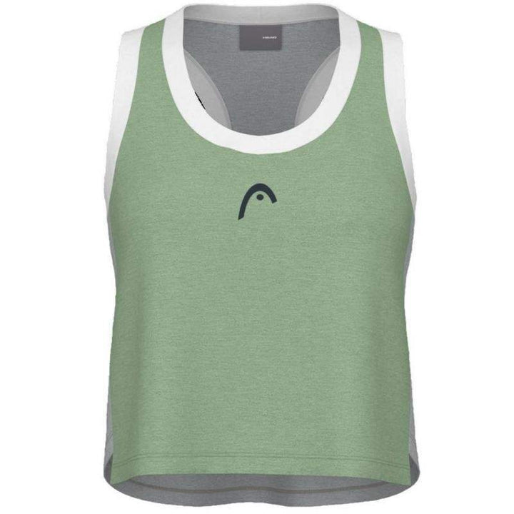 Camiseta feminina Head Play verde cinza