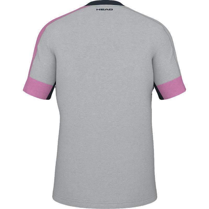 Head Play Tech Pink Gray T-shirt