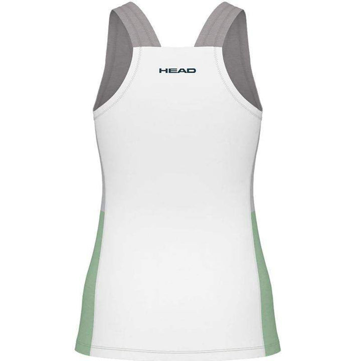 Camiseta feminina Head Play Tech verde branca