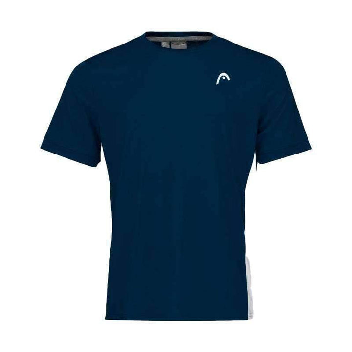 Camiseta Head Slice Azul Oscuro Blanco