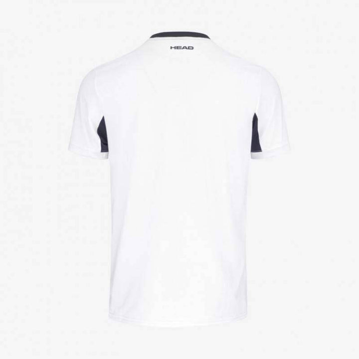 Head Slice White Navy T-shirt