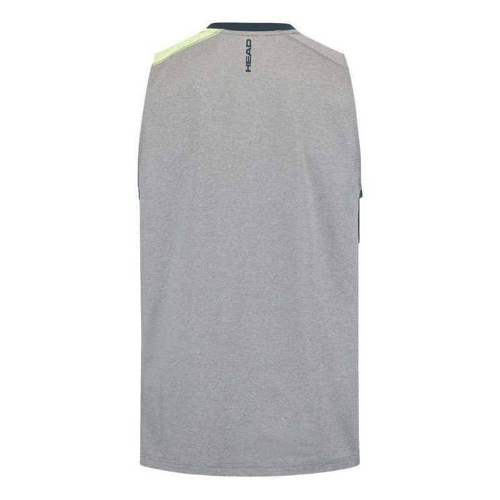 Camiseta Head Top Cinza Verde Pastel