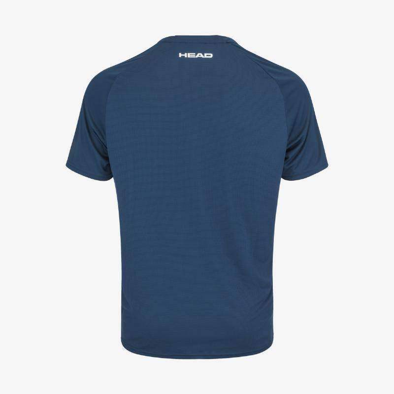 Head Topspin T-shirt Dark Blue Orange