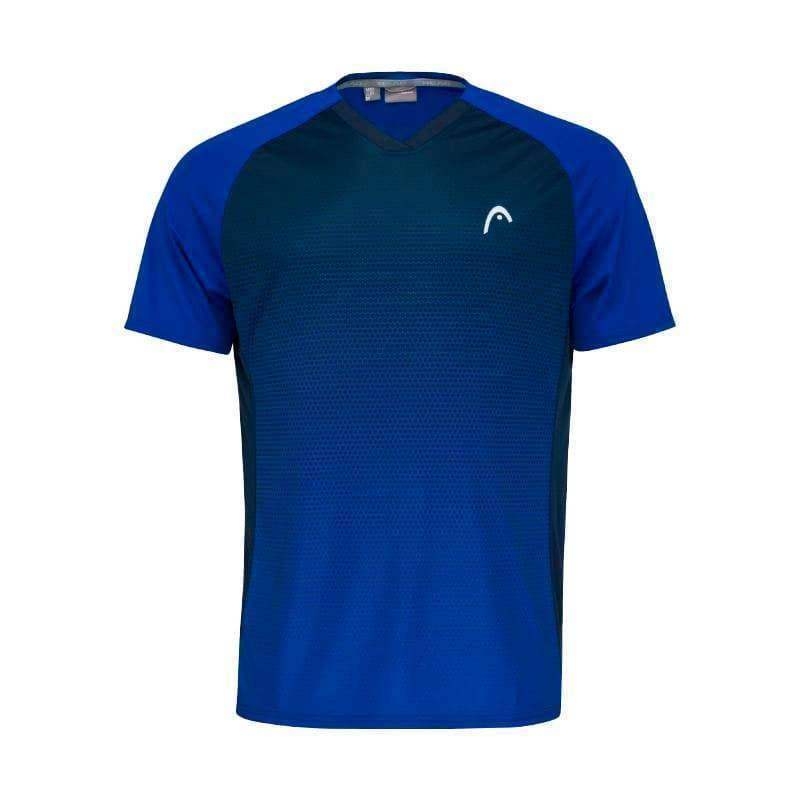 Camiseta Head TopSpin com estampa azul Vision