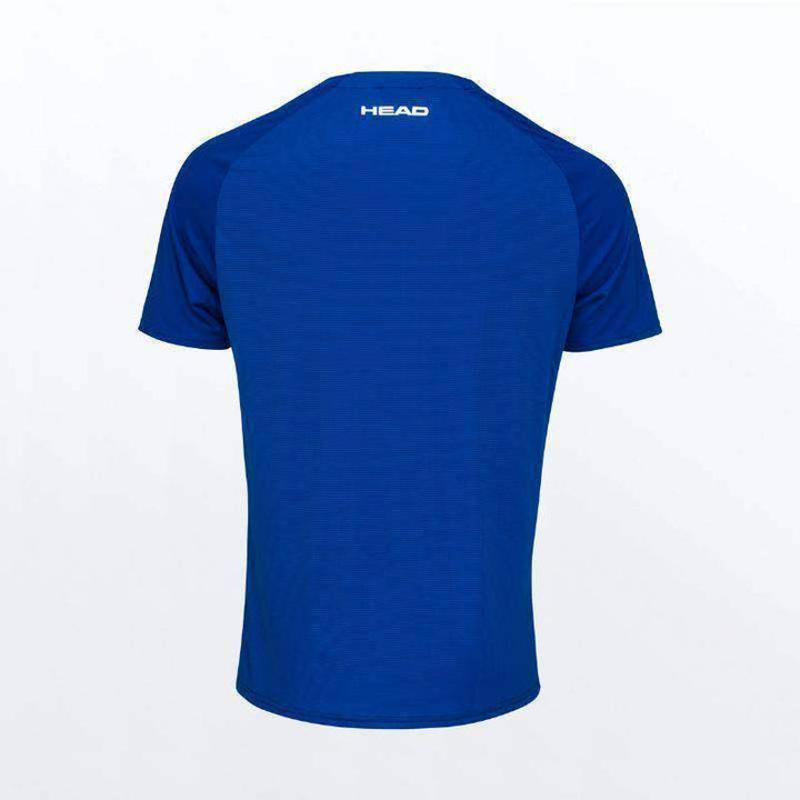 Camiseta Head TopSpin com estampa azul Vision