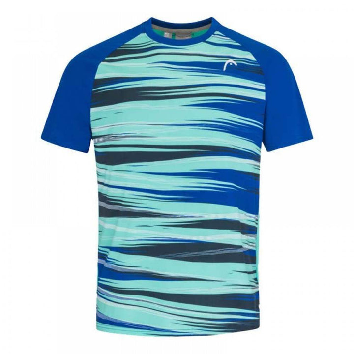 Head Topspin Royal Blue Print T-shirt