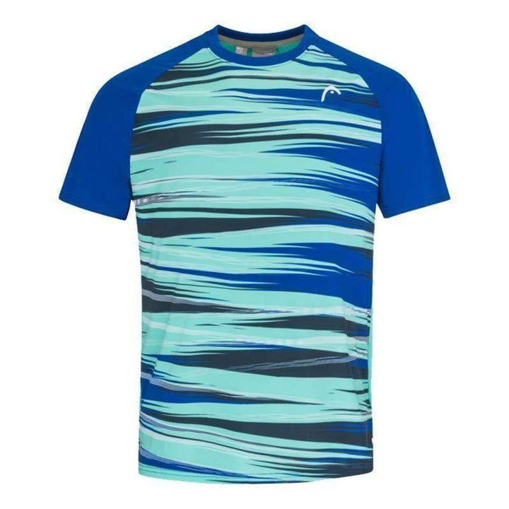 Head Topspin Camiseta Estampada Azul Royal