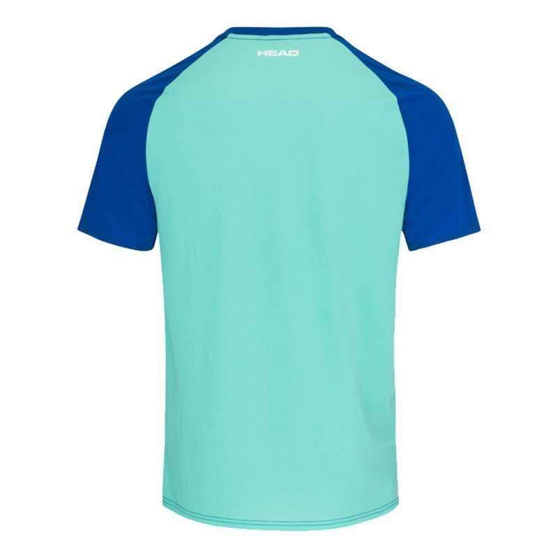 Head Topspin Camiseta Estampada Azul Royal