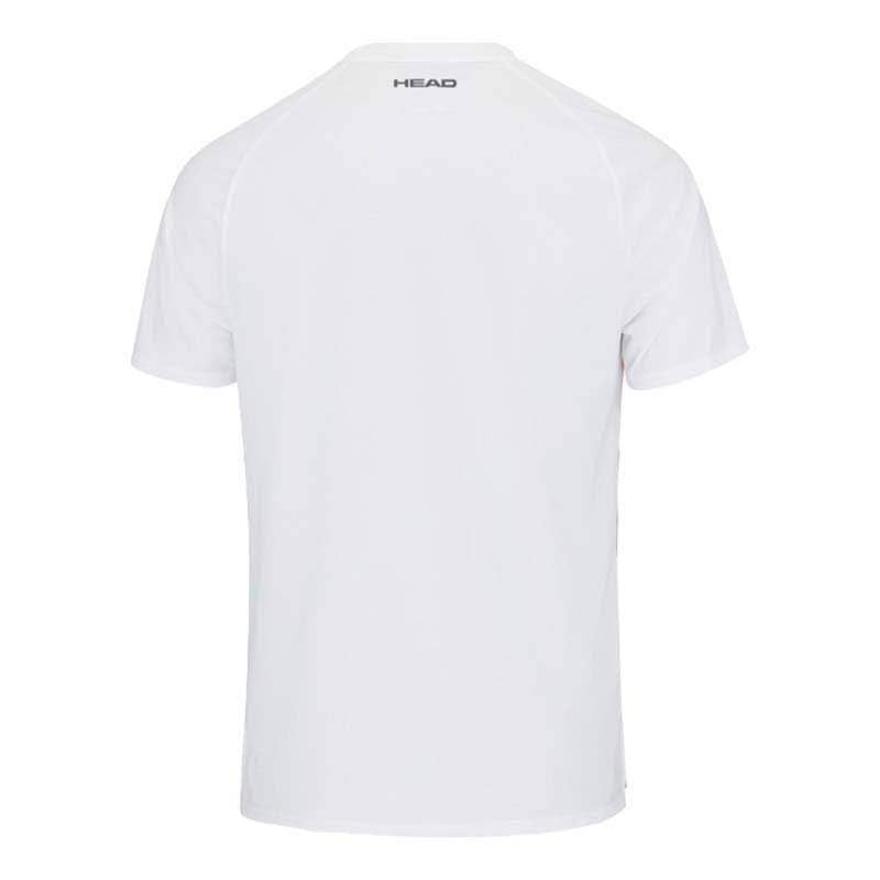 Camiseta Head Topspin com estampa de flamingo branco