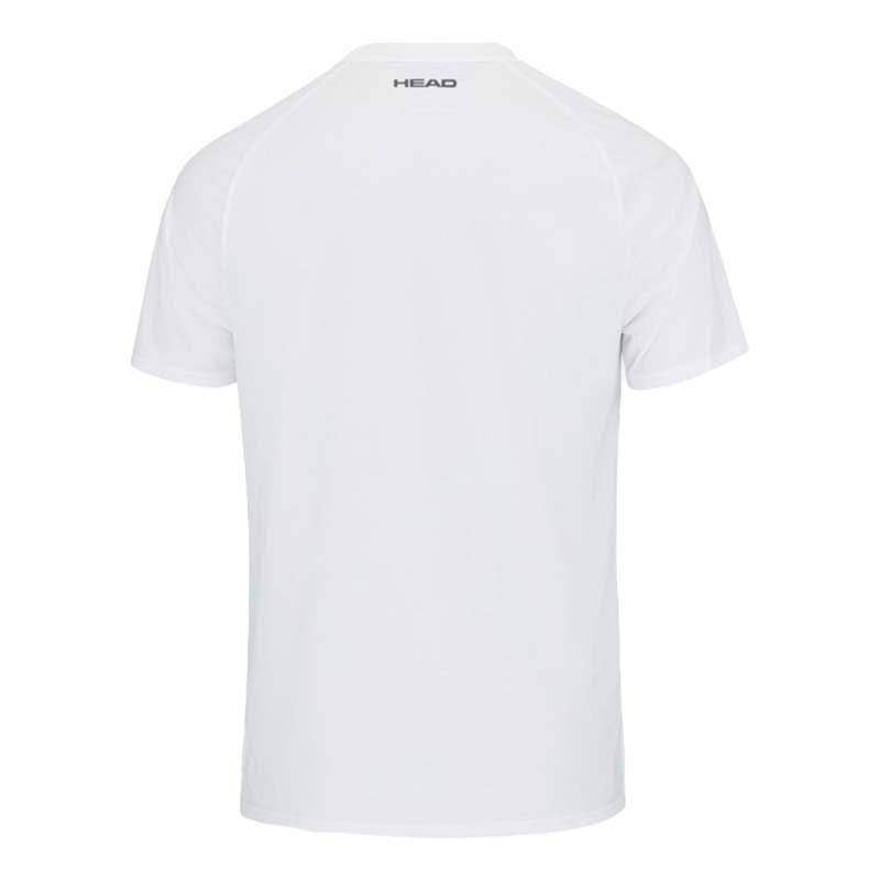 Camiseta Head Topspin White Vision