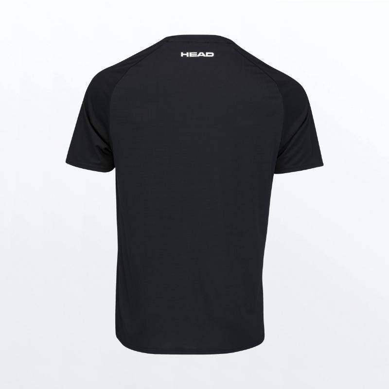 Head TopSpin Black Print Vision T-shirt