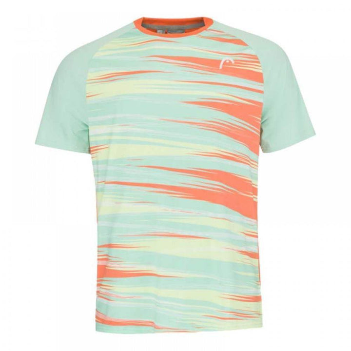 Head Topspin Pastel Green Print T-shirt