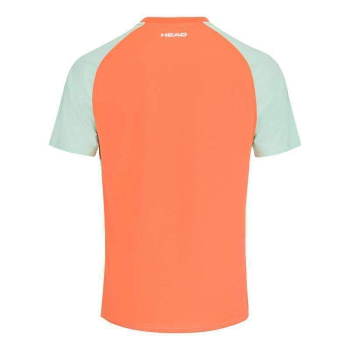 Camiseta com estampa verde pastel Head Topspin