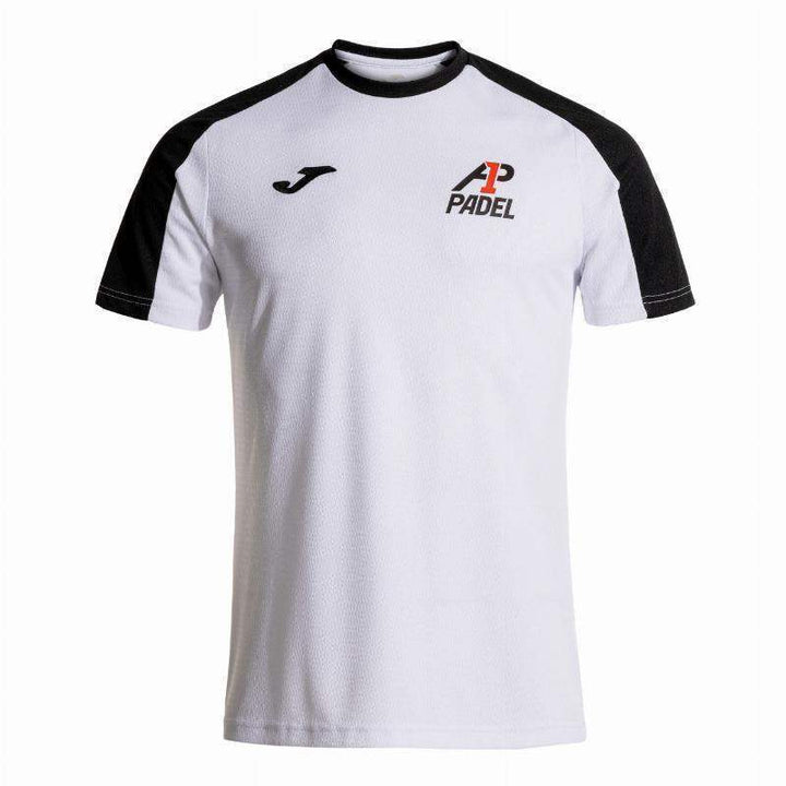 T-shirt Joma A1 Padel branco preto