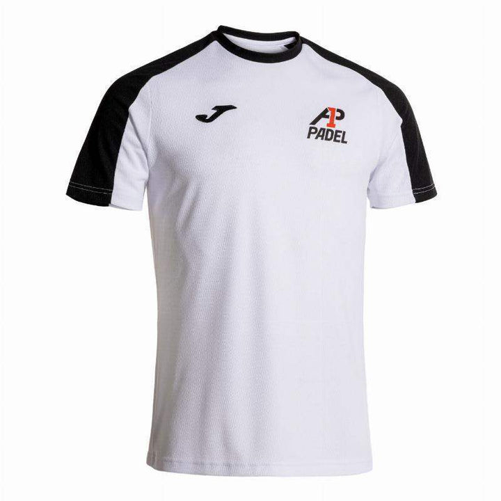 T-shirt Joma A1 Padel branco preto