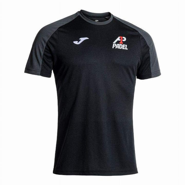 Joma A1 Padel T-shirt Black Anthracite