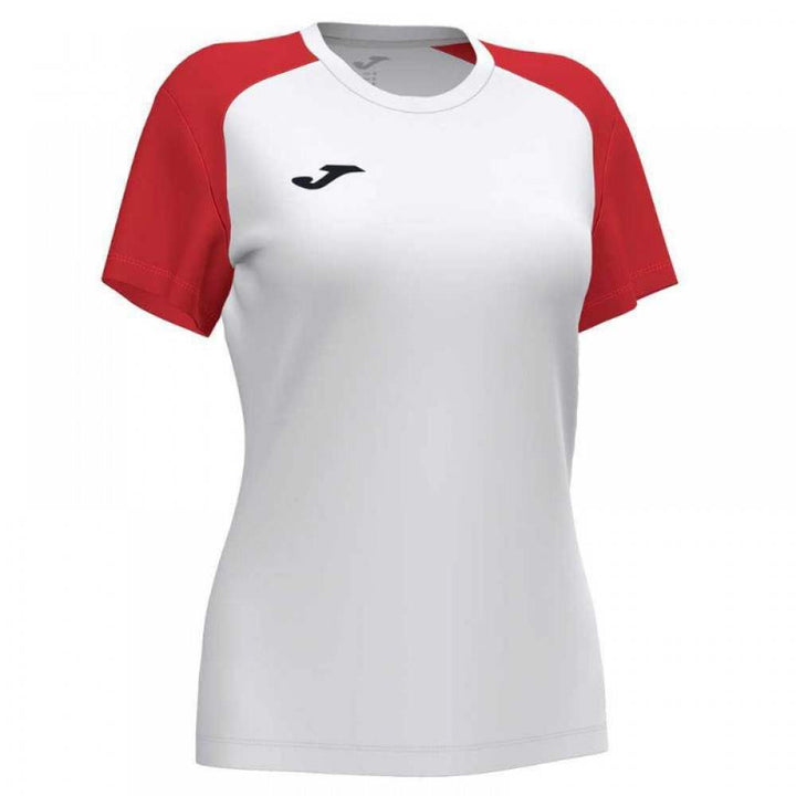 T-shirt Joma Academy IV branco vermelho mulher