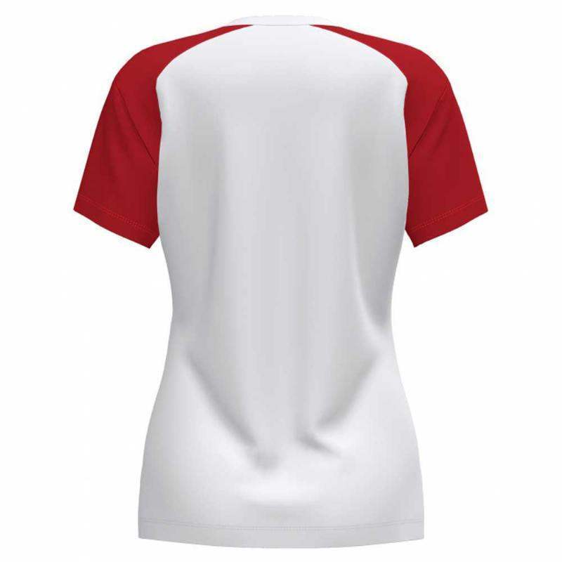 T-shirt Joma Academy IV branco vermelho mulher