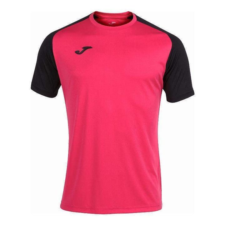 Camiseta Joma Academy IV preta fúcsia