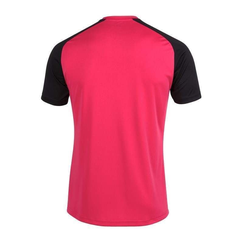 Camiseta Joma Academy IV preta fúcsia