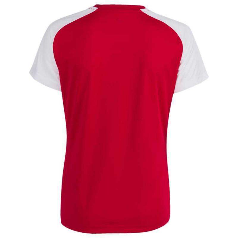 T-shirt Joma Academy IV vermelho branco mulher