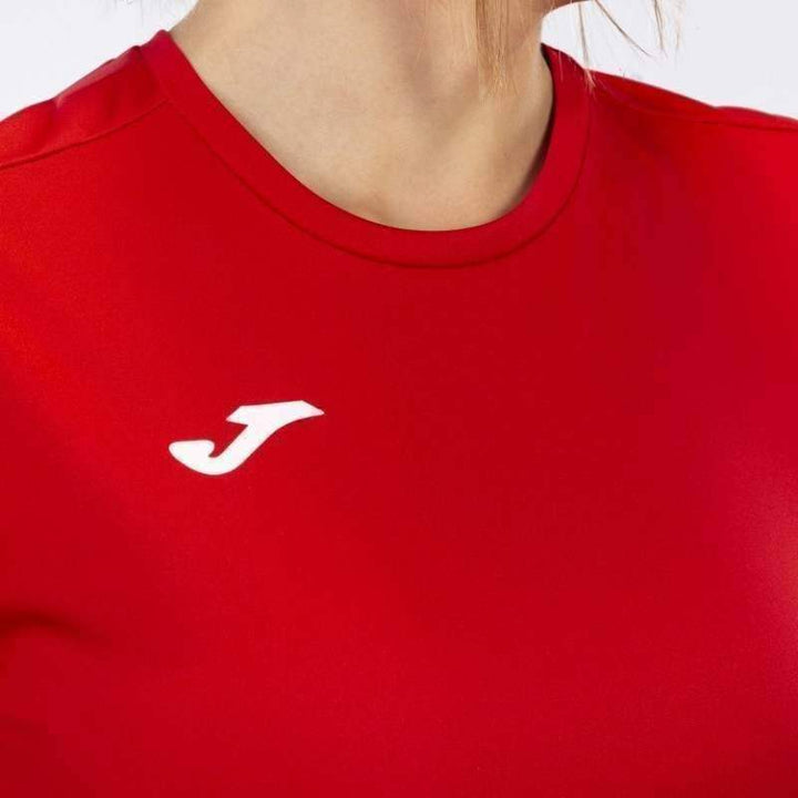 Camiseta feminina Joma Combi vermelha