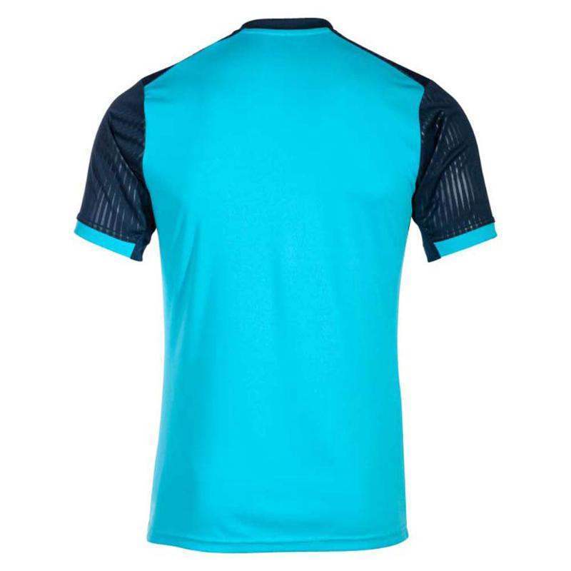 Joma Camiseta Montreal Turquesa Fluor Navy