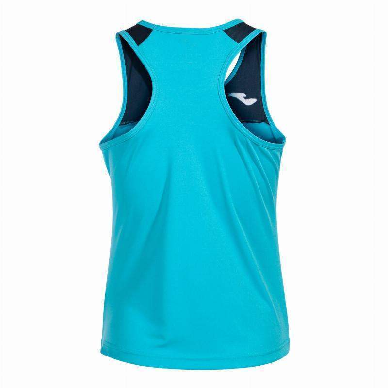 Camiseta Joma Montreal Turquesa Fluor Marino Mujer