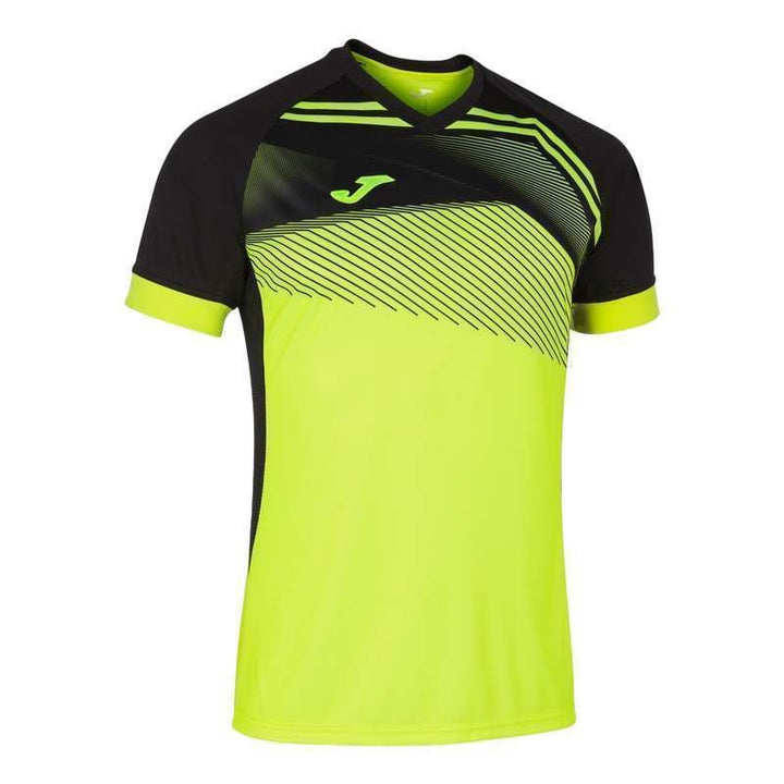 Joma Supernova II T-shirt Fluor Yellow Black