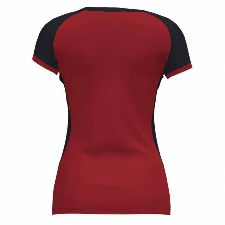 T-shirt Joma Supernova II vermelho preto feminino