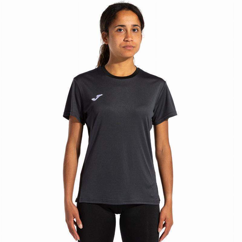 Camiseta feminina Joma Winner II antracite