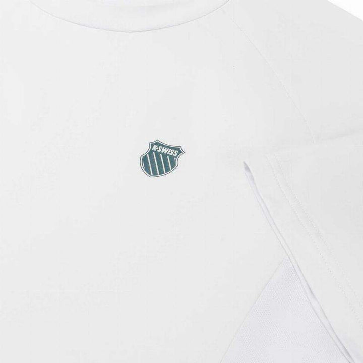 Kswiss Hypercourt Print Crew 4 White T-shirt