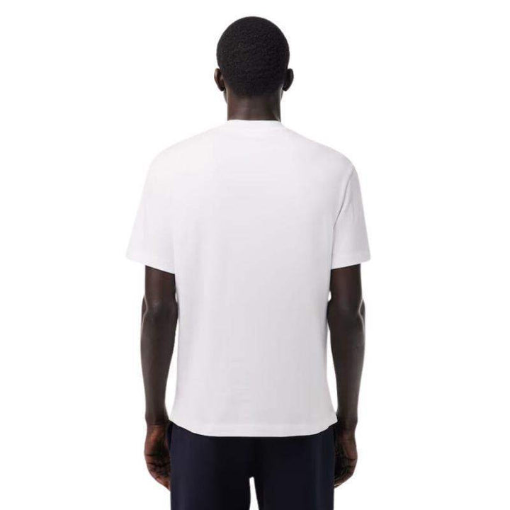 Lacoste White Cotton T-shirt